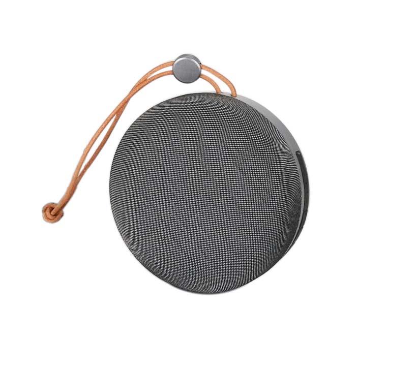 New Fabric Round Bluetooth Speaker