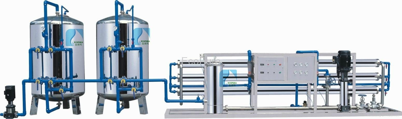 Borehole Water Desalination Plant / RO Water Purification Plant 15000L/H