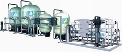 RO Drinking Water Treatment System / Water Purification Plant 25T/h