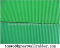 Flat Ribbed Rubber Sheet