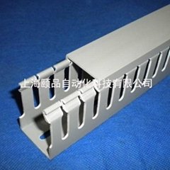 EPIN灰色開口齒型PVC行線槽系列