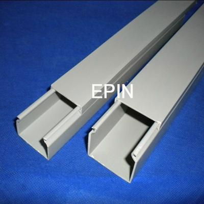 EPIN灰色开口齿型PVC行线槽 2