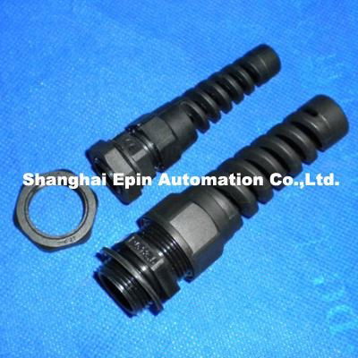 EPIN Nylon cable gland with anti-kink nozzle 4