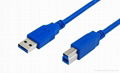 3.0 USB Cable AM to BM Connector with