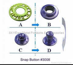 Brass Snap Button