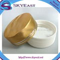 High Quality Gold Silver Oxidation Aluminum Caps with Screw PP Inner