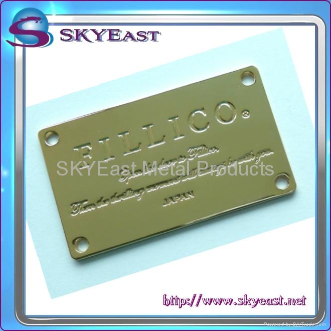 亮金合金商标名牌