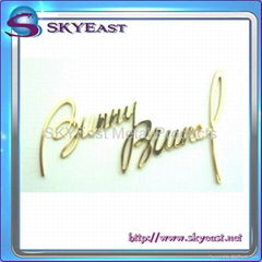 Metal Signature Nameplates