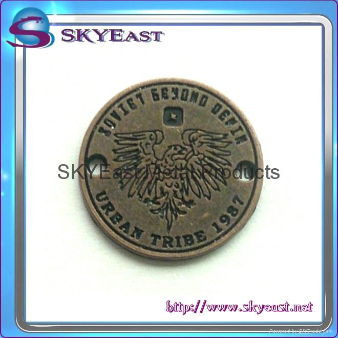Relief Or Engraved Metal Eagle Logo 5