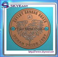 Relief Or Engraved Metal Eagle Logo 2