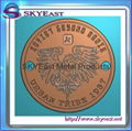 Relief Or Engraved Metal Eagle Logo