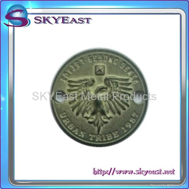 Relief Or Engraved Metal Eagle Logo 3