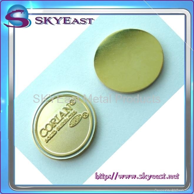 Branded Metal Logo Plate With Epoxy 4