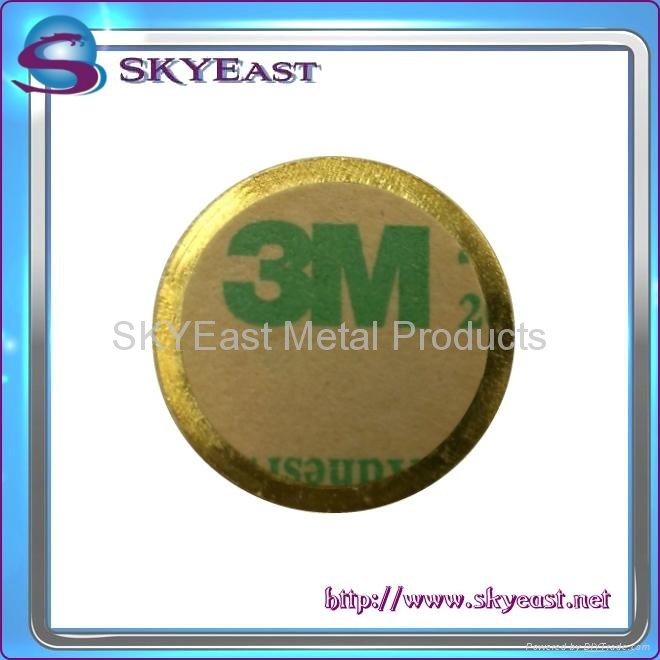 Branded Metal Logo Plate With Epoxy 5