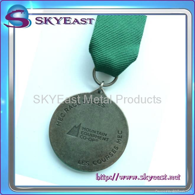 Antique Sports Metal Medals with Ribbon 3