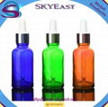 Customized Colour Aluminum Cap Dropper with Essential Oil Glass Bottle