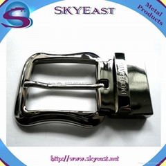 Shiny Metal Adjustable Belt Pin Buckles