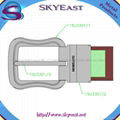 時款旋轉金屬皮帶針扣
