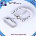 High Polised Shiny Silver Belt Pin Buckles 2