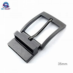 Reversible Rotating Pin Belt Buckles 