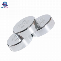 Silver Oxidation Aluminium Lids with Screw PP Inner