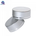 Silver Oxidation Aluminium Lids with Screw PP Inner