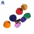 Colorful Oxidation Aluminum with PP Screw Caps