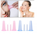  Facial  Massage Cupping Therapy Set Anti Cellulite Silicone Vacuum Cups