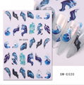 Designed 5D Adhesive Nail Stickers  Nail Art Tips  Nail Art Decals  5