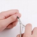 Cuticle Trimmer 3/4 Jaw Extremely Sharp Cuticle Nippers Scissors Stainless Steel