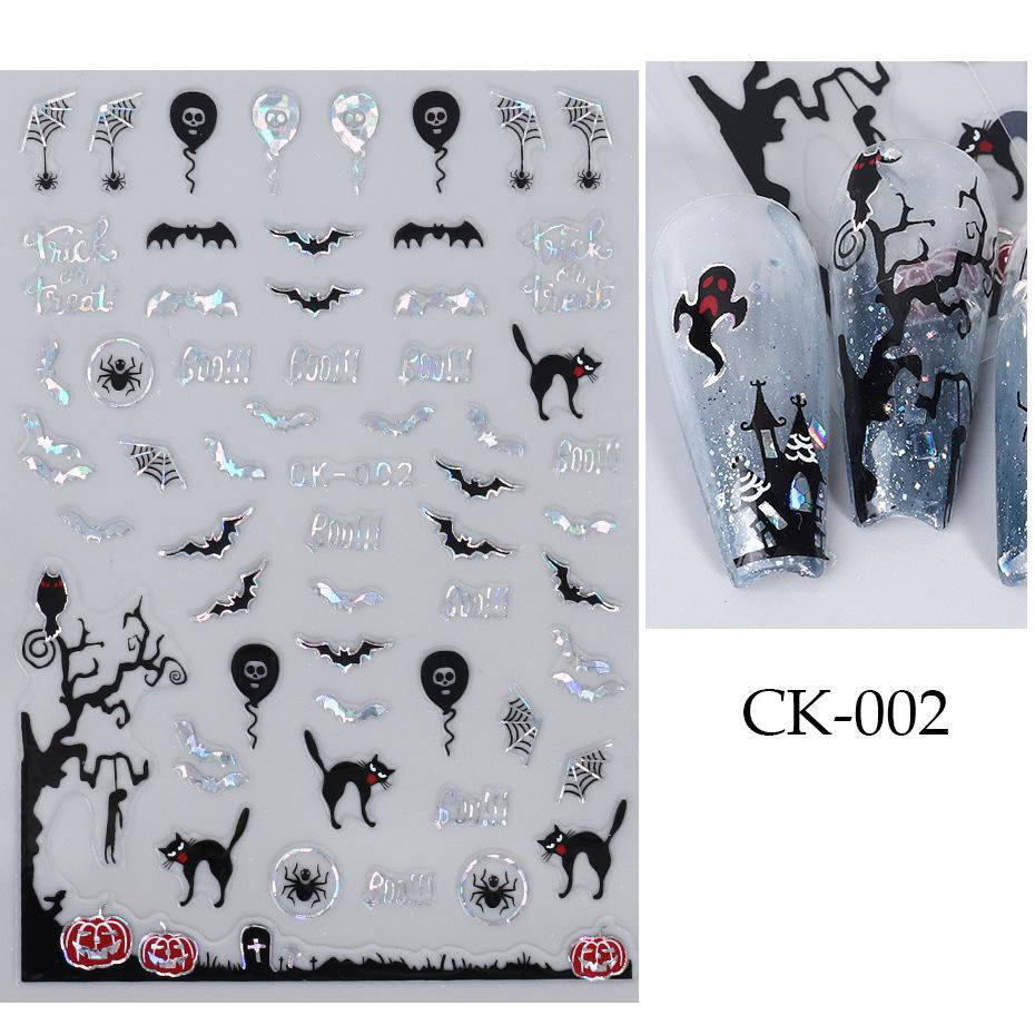 2023 Halloween Theme Nail Stickers CKI series