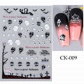 2023 Halloween Theme Nail Stickers CKI series 2