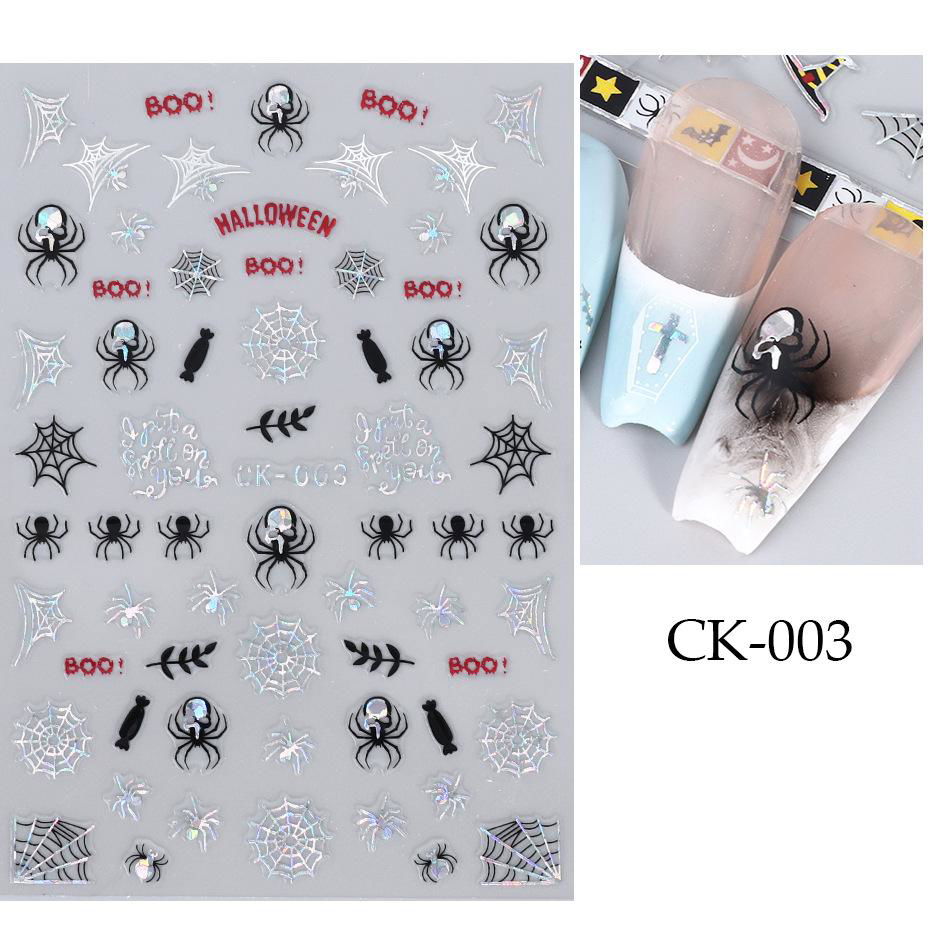 2023 Halloween Theme Nail Stickers CKI series 5