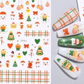 2023 Xmas Nail Stickers Christmas Nail