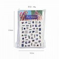 Marble Pattern Nail Tips Nail Art Decals Nail Decals 12pcs Set 7