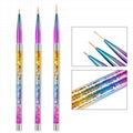 Nail Art Gradiant Drawing Pen 3 PCS Set