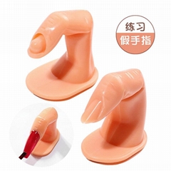 Practice Finger Nail Art Practice Finger Plastic Fake Fingers For Hand Nail Art 