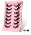 Cats False Eyelash False Mink Eye Lashes Cats Fake Eye Lashes  3