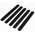  Wooden Nail Files 100/180 Grit , Black Professional Reusable Emery Boards  6