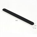  Wooden Nail Files 100/180 Grit , Black Professional Reusable Emery Boards  7