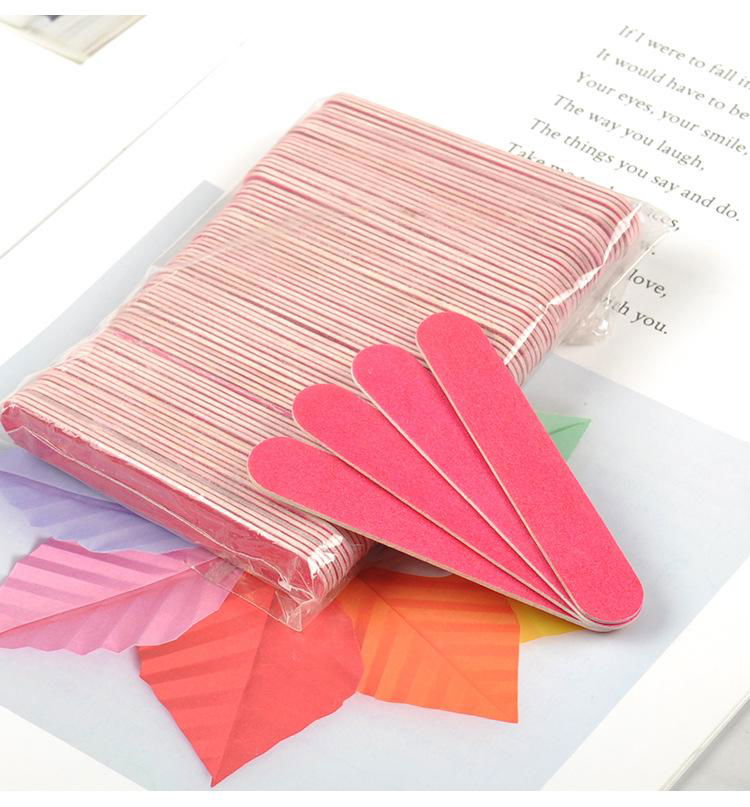 Mini Nail Files Disposable Double Sided Emery Boards for Acrylic and Natural Nai