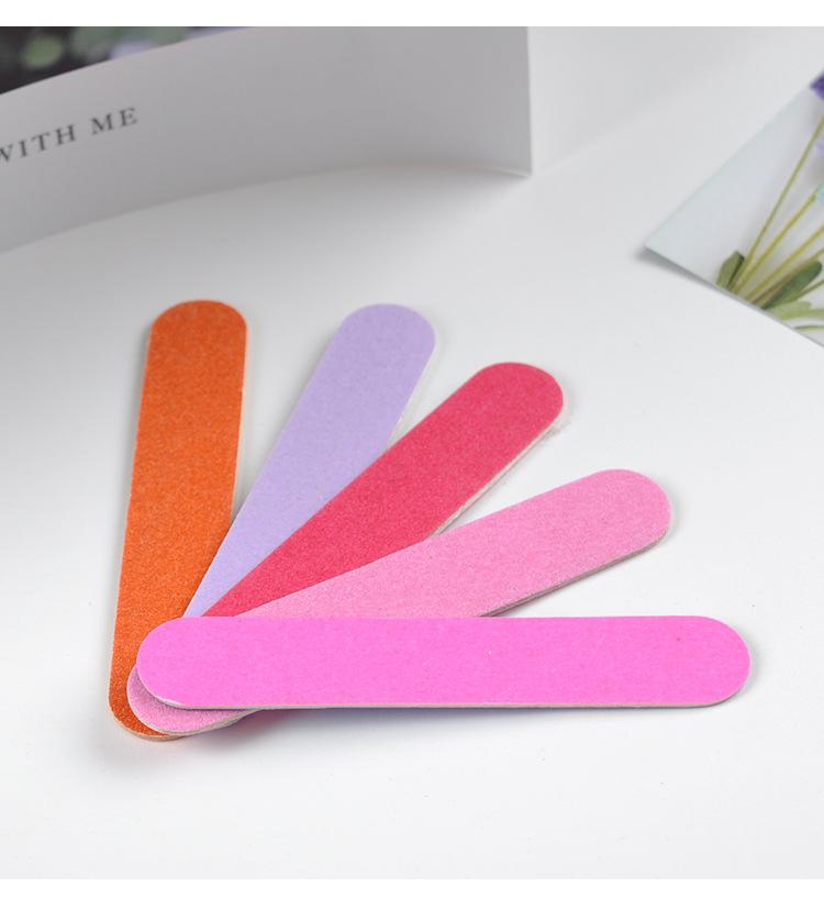 Mini Nail Files Disposable Double Sided Emery Boards for Acrylic and Natural Nai 3