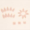 Gorgeous Leaf Pattern Press On Nails Fake Nails Acrylic Nails Fake Nails 