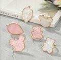 Butterfly Nail Art Resin Palette Ring Gel Polishing Mixing Tray Gel Color Plate