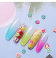 Nail Art Polymer Slice Fruit Clay For Nail Art Decoration 1000pcs Each Bag   2