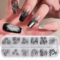 Halloween Nail Art Decoration Skull