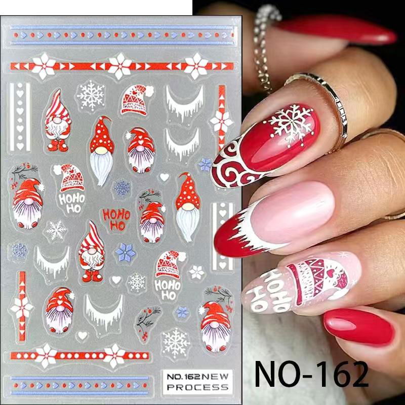 Super Thin Christamas Nail Stickers Mixed Lot  5