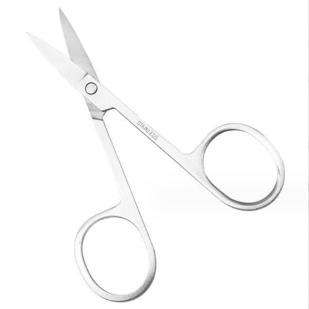 Facial Hair Small Trimming Scissors For Men Women - Eyebrow, Nose Hair, Mustache 2
