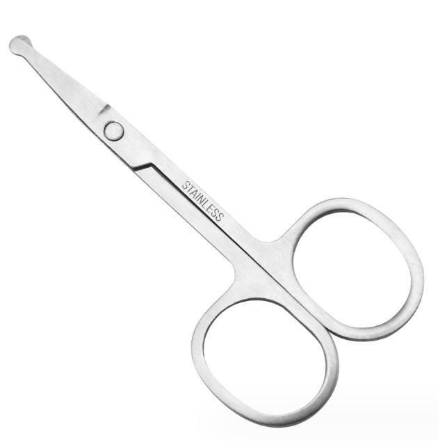 Grooming Round Tip Clippers For Hair Cutting Hair Trimming Safety Scissor  2