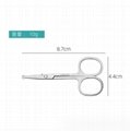 Grooming Round Tip Clippers For Hair Cutting Hair Trimming Safety Scissor  4